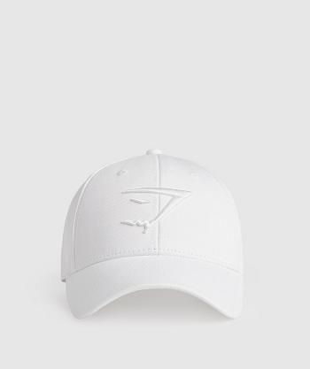 Sombreros Gymshark Sharkhead Cap Mujer Blancas | CO 3018UZG